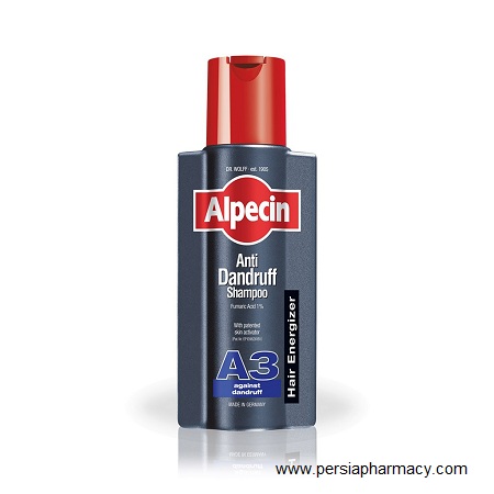 شامپو A3 ضد شوره 250 میلی لیتر آلپسین ALPECIN