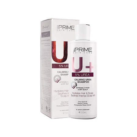 شامپو اوره 5% +U مناسب سر بسیارخشک و داراری خارش 250 میلی لیتر پریم Prime