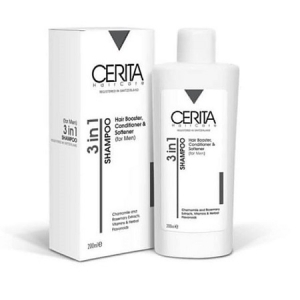 شامپو ۱×۳ سریتا مناسب آقايان  (نرم‌کننده، حالت‌دهنده و تقویت‌کننده) Cerita