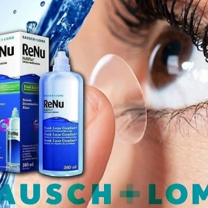 محلول شستشوی لنز چند منظوره 360 میلی لیتری رنیو Renu