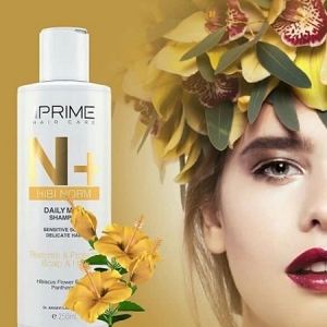 شامپو ملایم روزانه N+ Hibi Norm  مناسب پوست سر حساس و موهای نازک 250 میلی لیتر پریم Prime