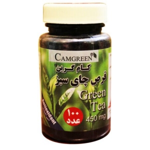 قرص چای سبز 450 میلی گرمی 100عددی Green Tea