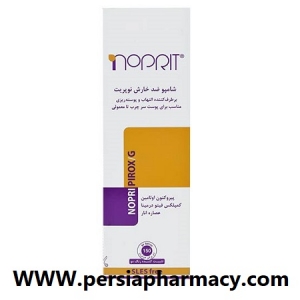 شامپو نوپری پیروکس جی مناسب پوست سر چرب تا معمولی 200 میلی لیتر نوپریت Noprit