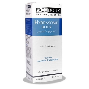 کرم مرطوب کننده بدن مناسب پوست خشک وحساس فیس دوکس FACEDOUX