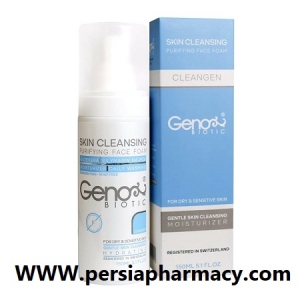 فوم شستشوی صورت پوست خشک 150 میلی لیتر ژنوبایوتیک Geno Biotic 