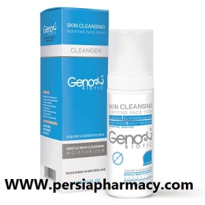 فوم شستشوی صورت پوست خشک 150 میلی لیتر ژنوبایوتیک Geno Biotic 