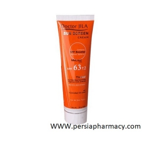 کرم ضدآفتاب باچربی کنترل شده  SPF63 رنگی دکترژیلا Doctor Jila