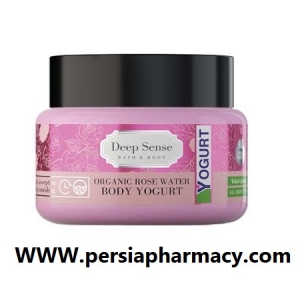 کرم ژل آبرسان بدن گلاب پوست حساس دیپ سنس 250 میلی لیتر Deep Sense
