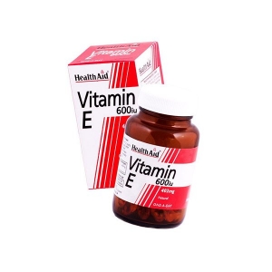 ویتامین ای کپسول 600 آی یو 30عددی E Vitamin 600 iu هلث اید