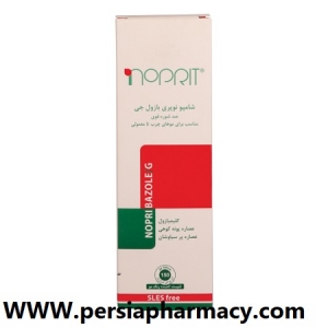شامپو ضد شوره نوپری بازول جی نوپریت مناسب موهای چرب تا معمولی 200 میلی لیتری  نوپریت Noprit