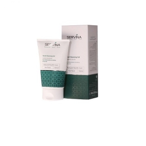 ژل شست وشوی صورت سروینا مناسب برای پوست چرب Facial Cleansing Gel Servina
