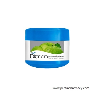 ماسک تغذیه کننده و نرم کننده مو حاوی عصاره سیب 400 میلی لیتر دیترون DITRON