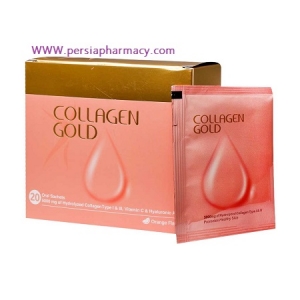 ساشه کلاژن گلد آدریان 20 عددی Collagen Gold