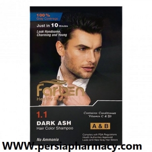 شامپو رنگ مناسب آقایان 150+150 میلی لیتر - خاکستری فاربن Farben