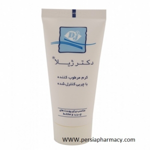 کرم مرطوب کننده بی رنگ باچربی کنترل شده مناسب پوست چرب و مختلط 60 گرمی دکترژیلا Doctor Jila