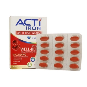 اکتی آیرون Acti Iron قرص 30 عددی لیبرتی سوئیس Liberty Swiss