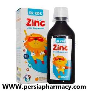 شربت زینک 300 میلی لیتر دکتر کیدز Dr Kids