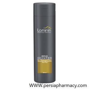 شامپو ترمیم کننده مناسب موهای آسیب دیده 200میلی لیتری لامینین Laminin