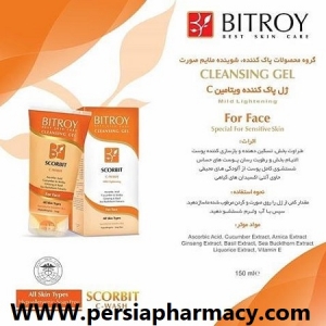 ژل پاک کننده صورت حاوی ویتامین سی 150 میلی لیتری بیتروی BITROY