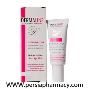 کرم دور چشم حجم 20 میلی لیتر درمالاین Dermaline