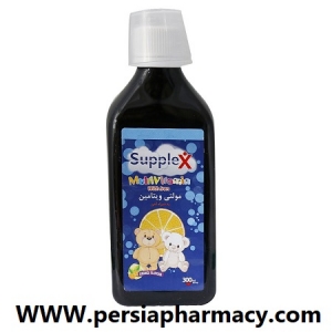 شربت مولتی ویتامین به همراه آهن 300 میلی لیتر ساپلکس Supplex 