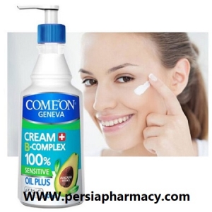 کرم مرطوب کننده مدل Oil plus مخصوص پوست خشک آووکادو  400 میلی لیتری کامان Comeon 