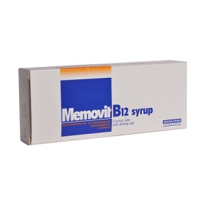 مموویت ب12 شربت بصورت ویال خوراکی Memovit B12