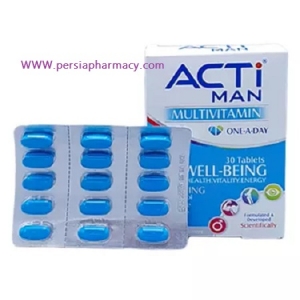 قرص اکتی من ابیان دارو 30 عدد Acti man
