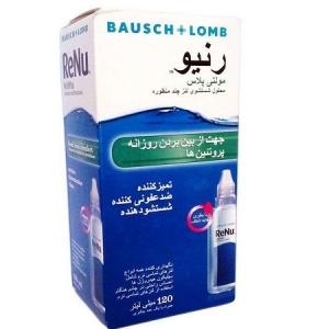 محلول شستشوی لنز چند منظوره 120 میلی لیتری رنیو Renu
