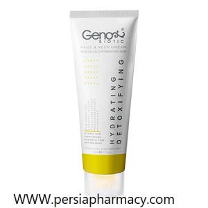 کرم رطوبت رسان صورت و گردن پوست چرب و مختلط 50 میلی لیتر ژنوبایوتیک Genobiotic  