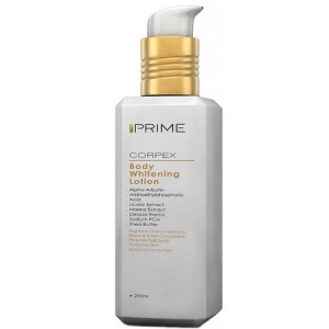 لوسیون روشن کننده بدن پریم سری CORPEX مناسب انواع پوست PRIME