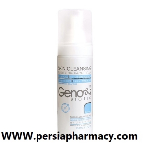 فوم شستشوی صورت پوست خشک 150 میلی لیتر ژنوبایوتیک Geno Biotic 
