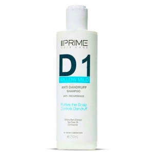 شامپو ضد شوره ملایم D1 Willow Mild  حجم 250 میلی لیتر پریم Prime