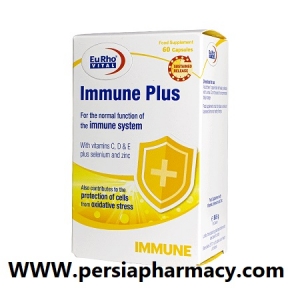 کپسول ایمون پلاس یوروویتال 60 عددی EurhoVital Immune Plus