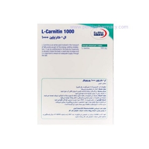قرص ال کارنیتین 1000 میلی گرم یورویتال 60 عدد Cranitin
