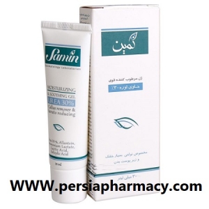 ژل مرطوب کننده قوی اوره 30% 30میلی لیتر ثمین Samin