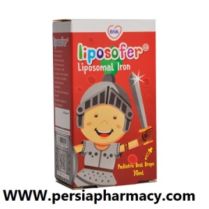 قطره خوراکی آهن لیپوزوفر (لیپوزومال) 30 میلی لیتر بی اس کی BSK