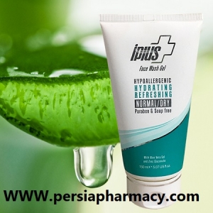 ژل شستشوی صورت مناسب پوست معمولی و خشک 150میلی لیتری آی پلاس Iplus