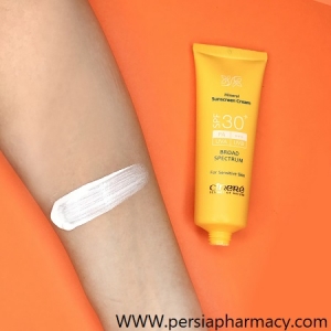 کرم ضدآفتاب فاقدچربی Spf30 مناسب پوست حساس و ناز کودکان 50میلی لیتری سینره Cinere