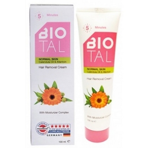 کرم موبربدن مناسب پوست معمولی 100 میلی لیتری بیوتال Biotal