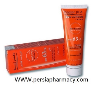 کرم ضدآفتاب باچربی کنترل شده  SPF63 رنگی دکترژیلا Doctor Jila
