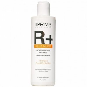 شامپو رطوبت رسان R+ Kera Moistمناسب موهای خشک و آسیب دیده 250 میلی لیتری پریم Prime