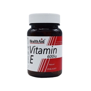 ویتامین ای کپسول 600 آی یو 30عددی E Vitamin 600 iu هلث اید