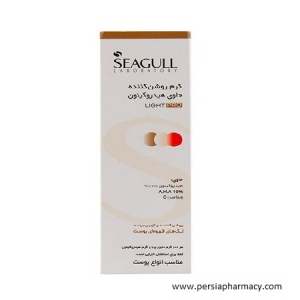 کرم روشن کننده حاوی هیدروکینون مناسب انواع پوست 40 گرمی سی گل SEAGULL