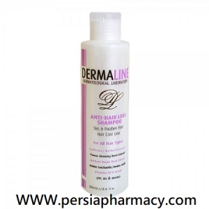 شامپو مناسب موهای دارای ریزش حجم 250 میلی لیتر درمالاین Dermaline