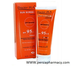 کرم ضدآفتاب باچربی کنترل شده  SPF95 رنگی دکترژیلا Doctor Jila