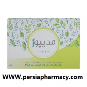 شوینده غیرصابونی جامد شفاف آنتی باکتریال حاوی عصاره درخت چای 100 گرمی مدیپور Medipure