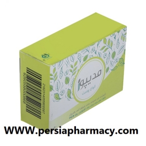 شوینده غیرصابونی جامد شفاف آنتی باکتریال حاوی عصاره درخت چای 100 گرمی مدیپور Medipure
